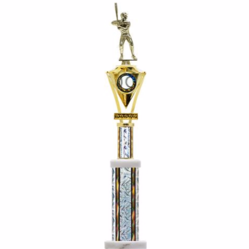 Jewel Series Dual Column Trophy