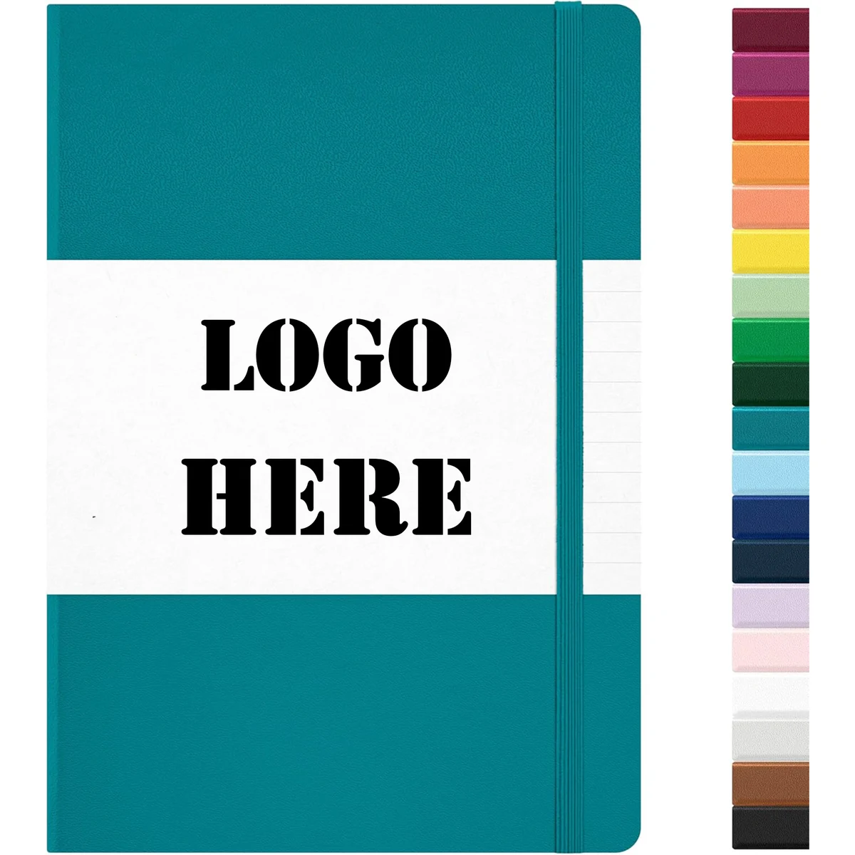 MOQ 50pcs A5 Color Strap Notebook 1