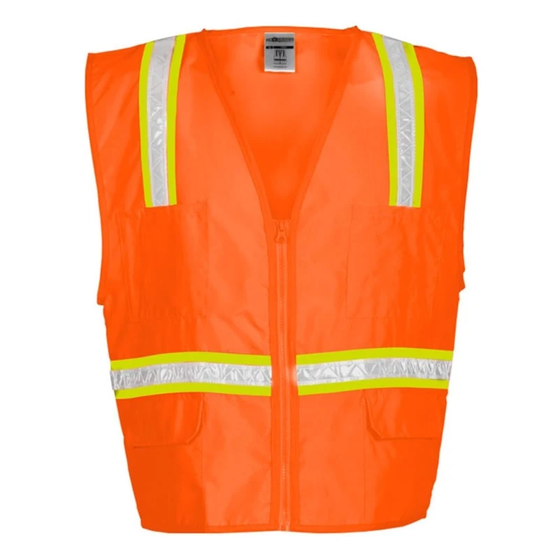 Kishigo Unisex Multi-Pocket Surveyors Vest - 1091 1