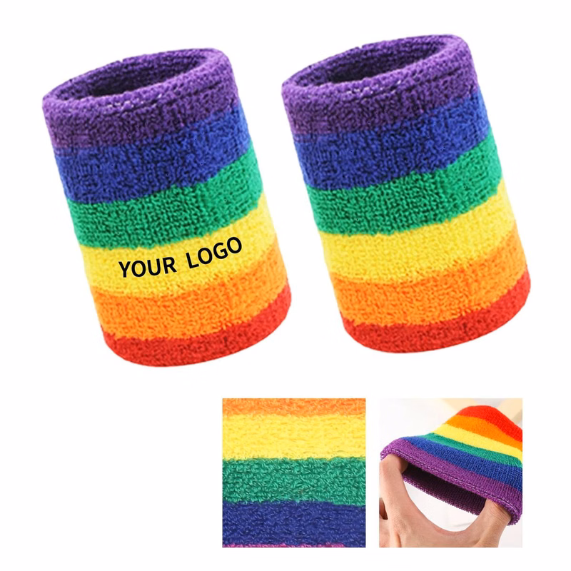 Rainbow Wrist Support Band for Sports