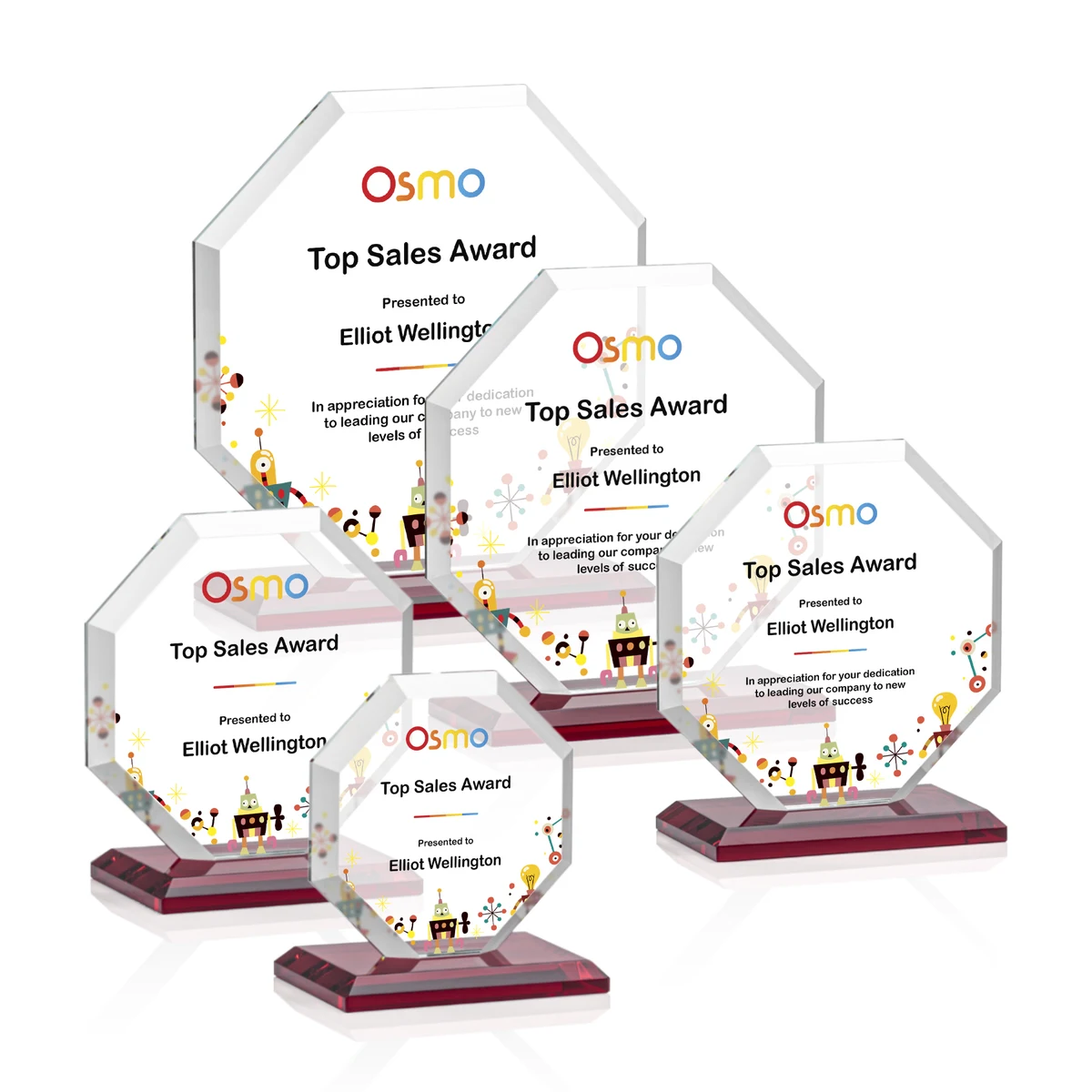 Leyland VividPrint™ Award - Red 1