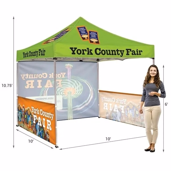 Sublimation Printed 10'x10' Custom Canopy Tent