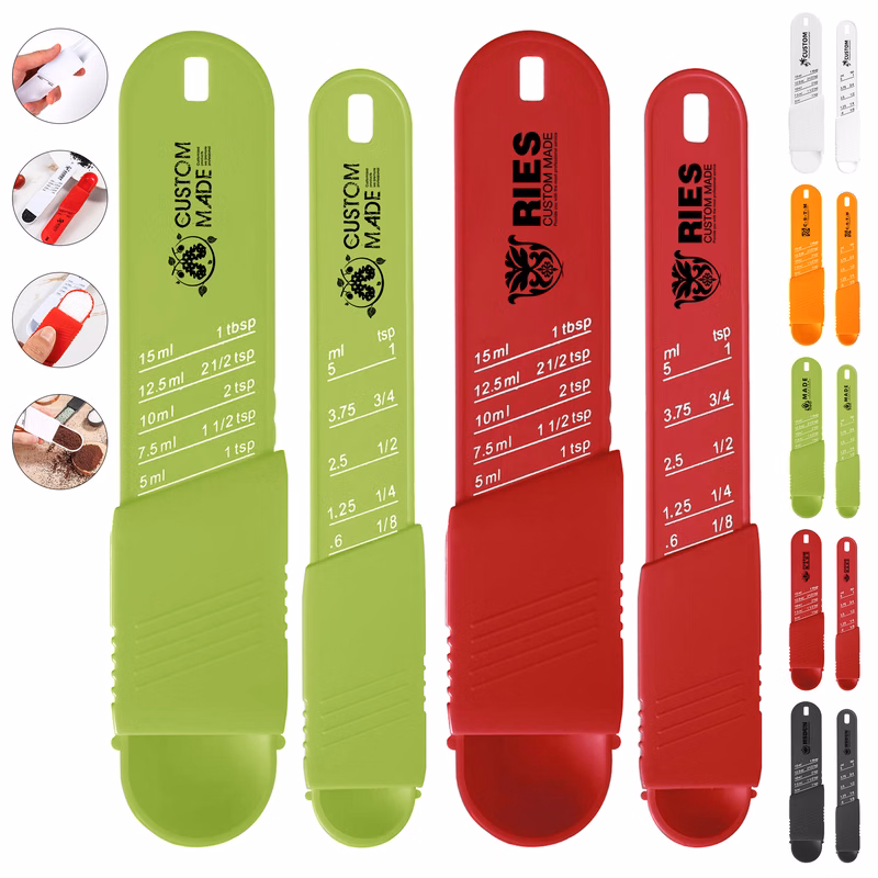 Kitchen Cooking ABS Adjustable Measuring Spoon For Dry And Liquid