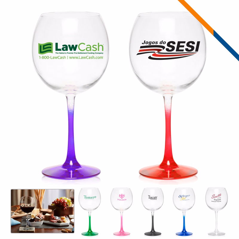Libbey Clava Wine Glasses - 18.5 OZ.