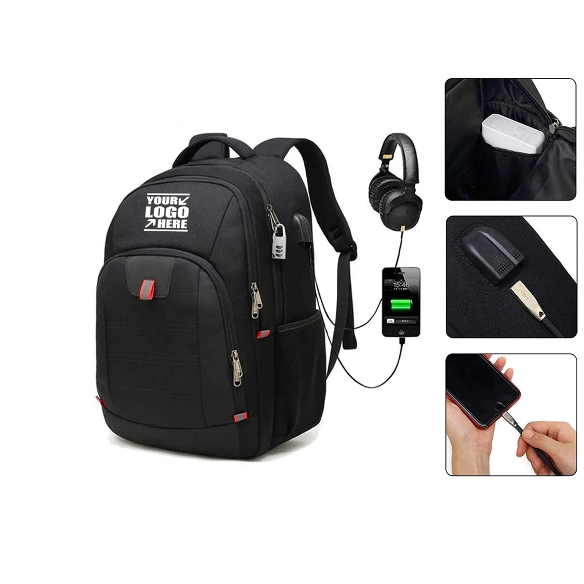 Travel Laptop Backpack For Men And Women With Usb Charging 1