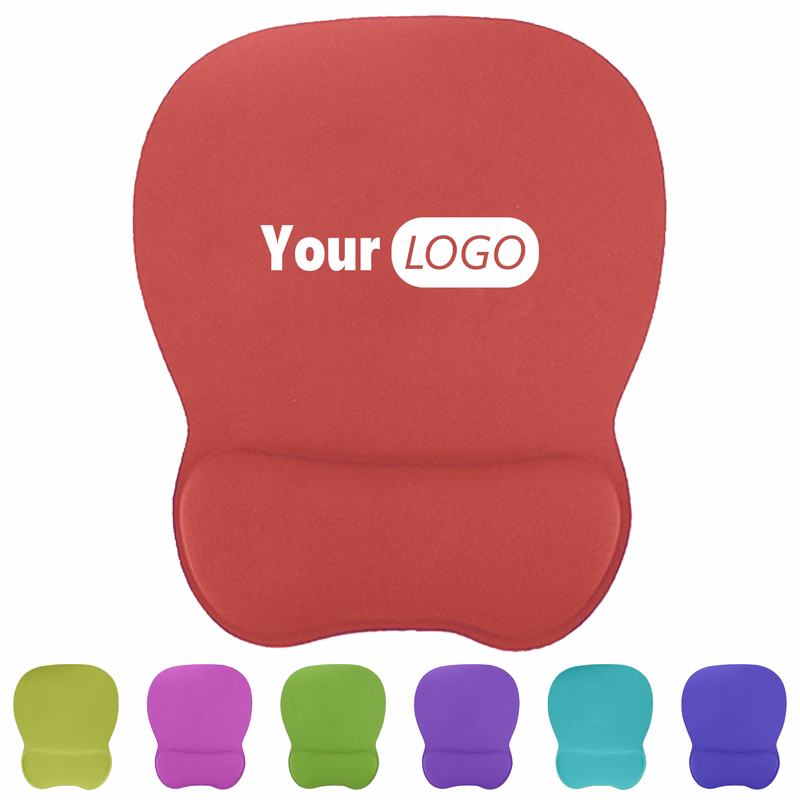 Natural Rubber Non-Slip Mouse Pad With Comfortable Wrist Rest