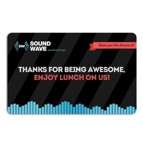Lunch On Us Card 1