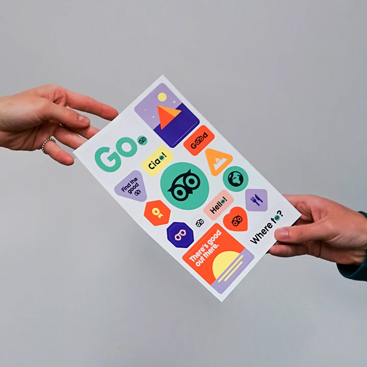 White Vinyl Sticker Pages (Matte - Removable) 1