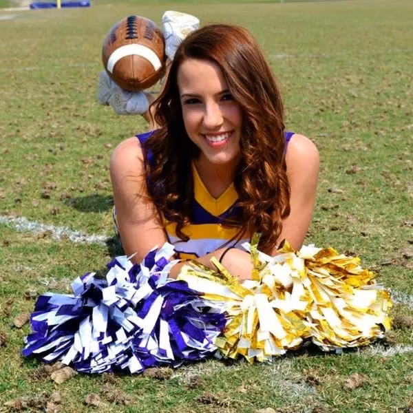 10 Pcs Handle Style Cheerleading Poms
