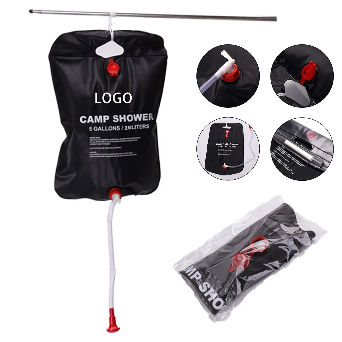 20L Solar Shower Bag 1