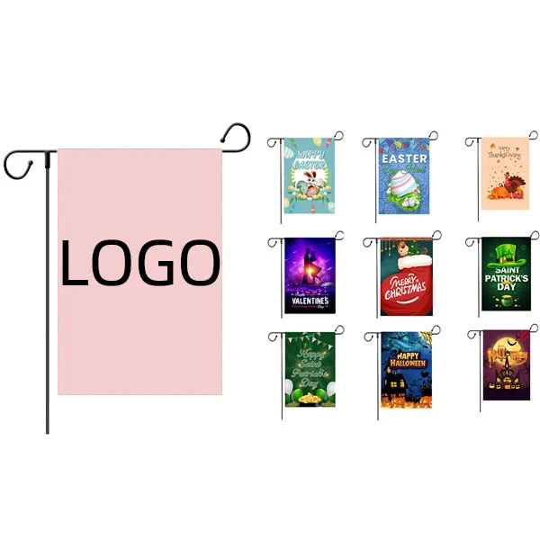 Double Sided Garden Flag 1