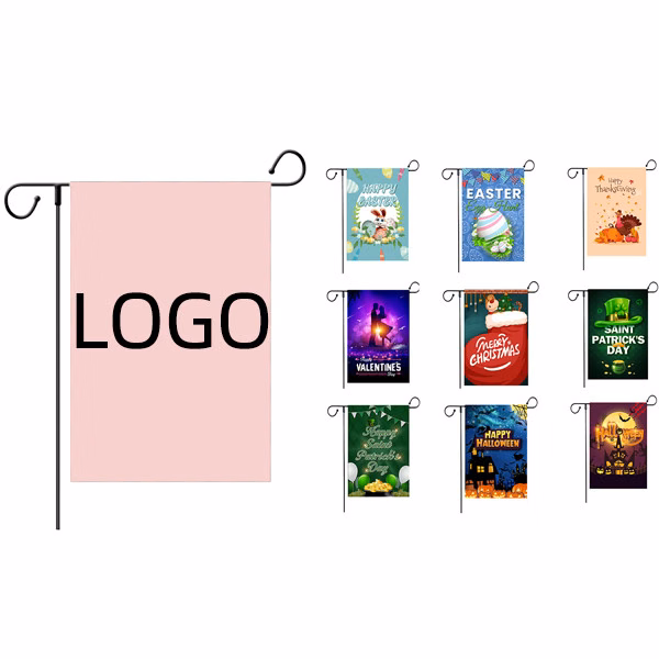 Double Sided Garden Flag