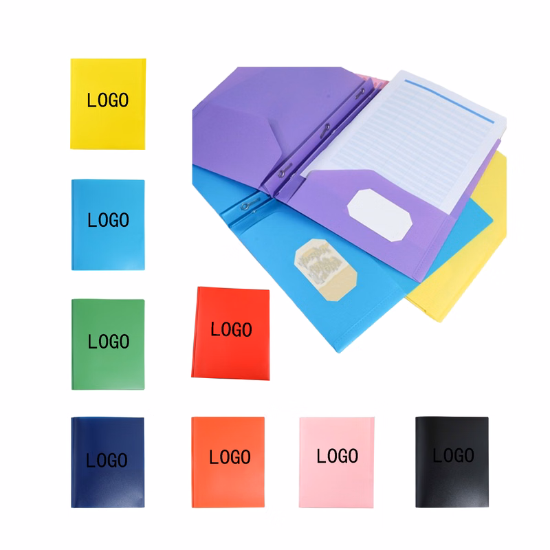 Solid Color Environmentally Friendly Plastic Folder