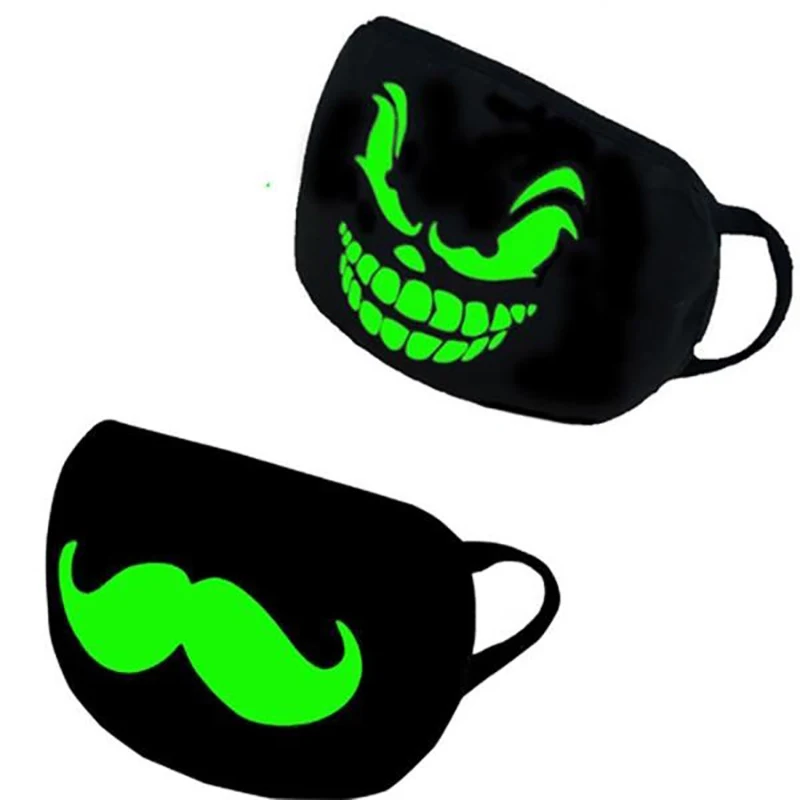 Holloween Cool Luminous Face Anti Dust Face Mask 1