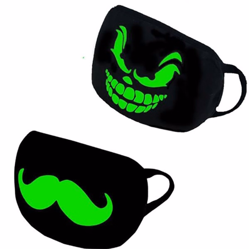 Holloween Cool Luminous Face Anti Dust Face Mask