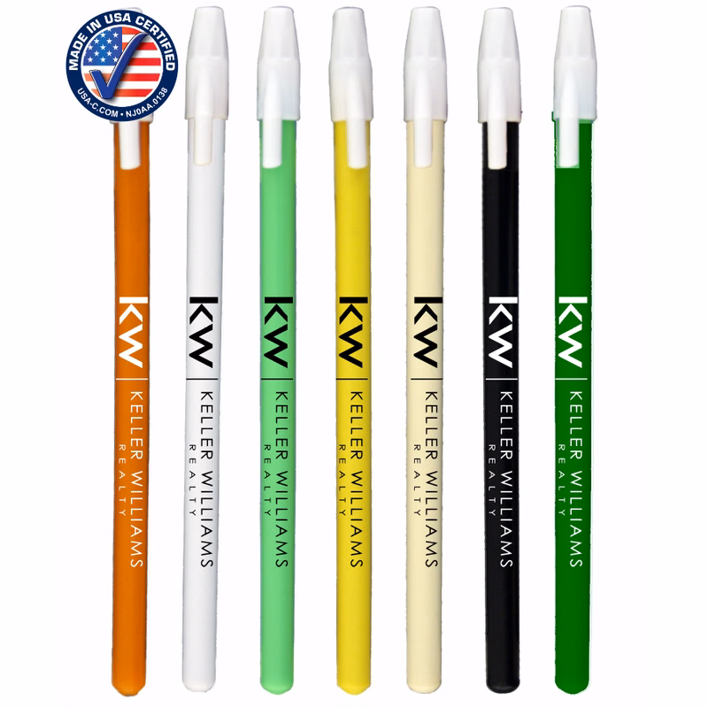 Union Printed, Mini Stick Pen W/Clip