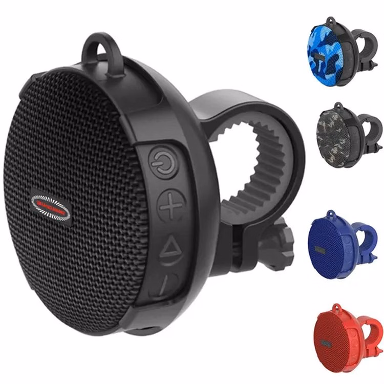 Waterproof Bicycle Wireless Speaker with Sunglass Holder