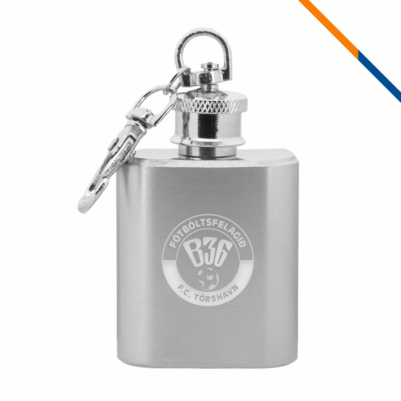 Levie Keychain Hip Flask - 1 OZ.