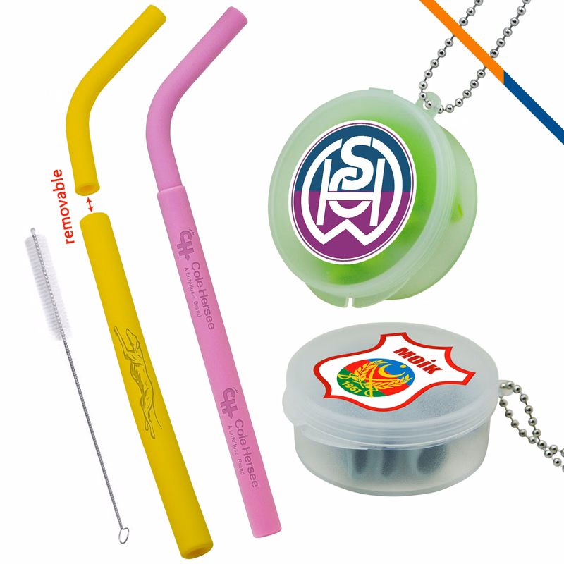 Sunshine Silicone Straws