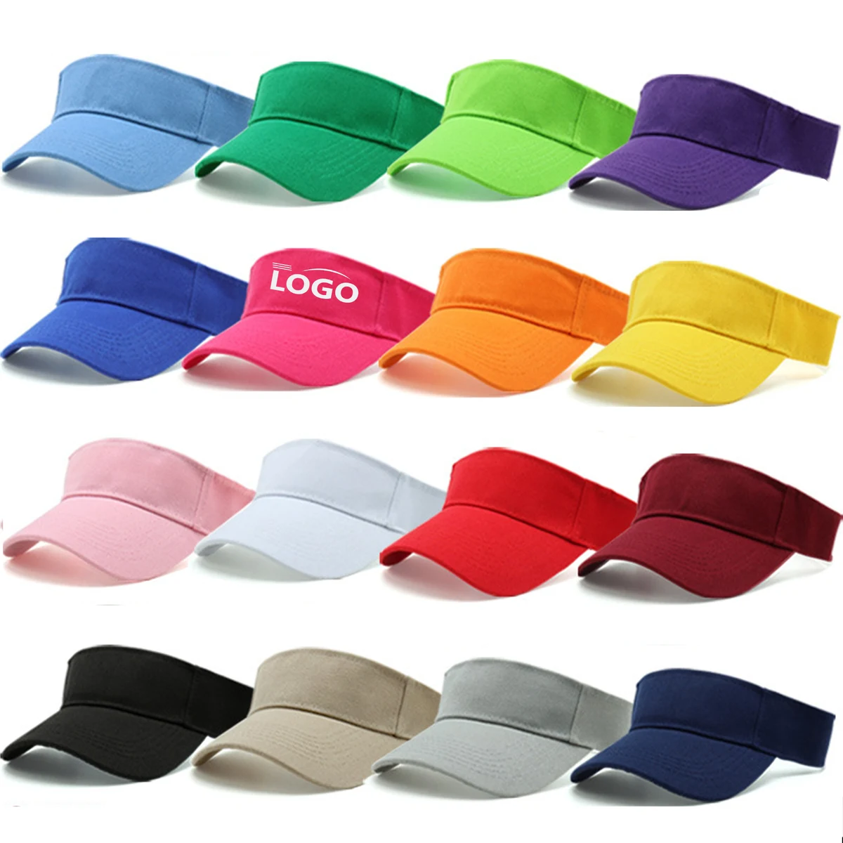 Sun Visor Caps Adjustable 1