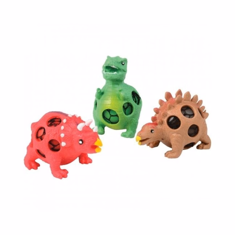 Dino Squeeze Mesh Balls - Assorted