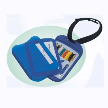 Luggage Tag w/ Sewing Kit
