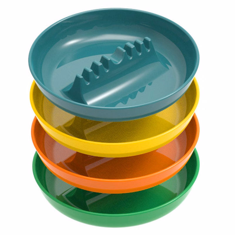 Stainless Steel Cigarette Ashtray with Lid