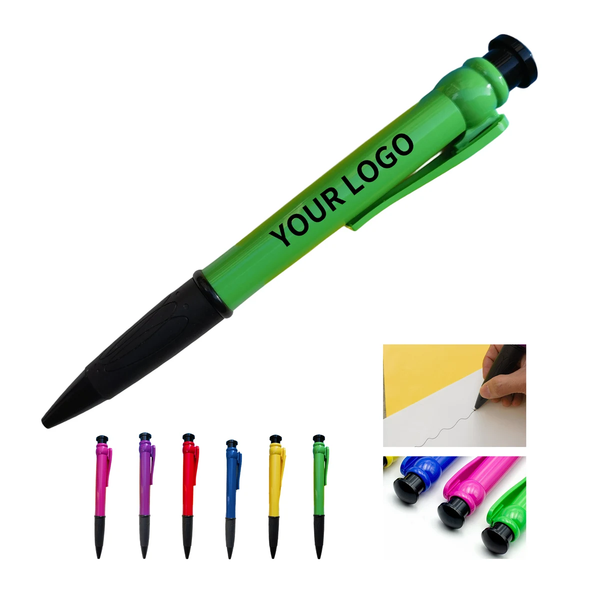 Oversize Plastic Ballpoint Pen 11" Easy Grip 1