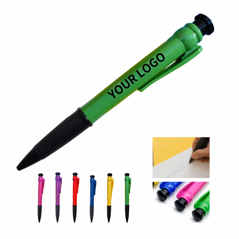 Oversize Plastic Ballpoint Pen 11" Easy Grip