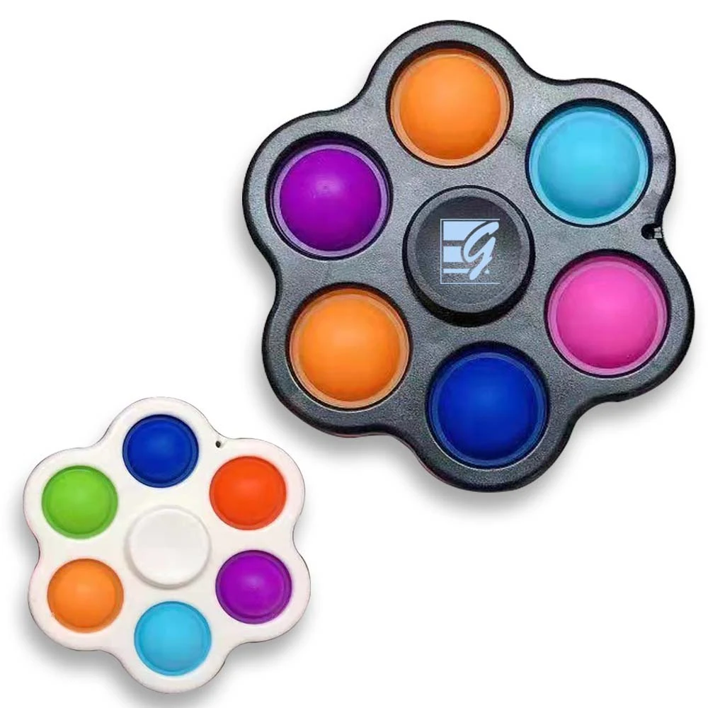 6 bubbles fidget toy spinners 1