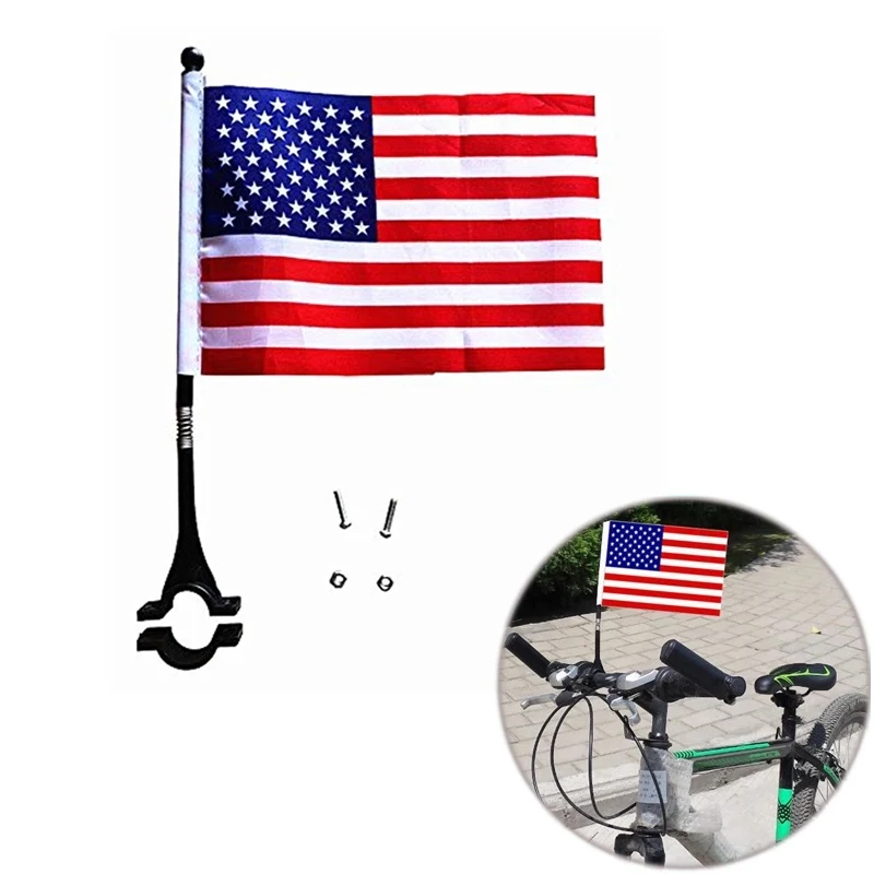 Polyester Safety Bicycle Square Flag 1