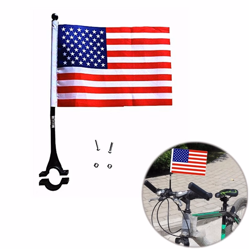 Polyester Safety Bicycle Square Flag