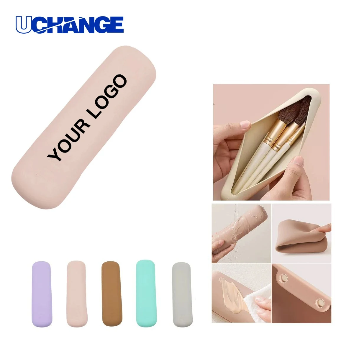 Magnetic Silicone Makeup Brush Case 1