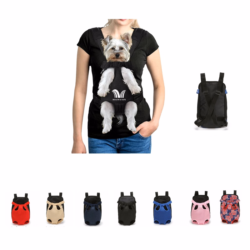 Pet Carrier Backpack, Adjustable Front Cat Dog Travel Bag