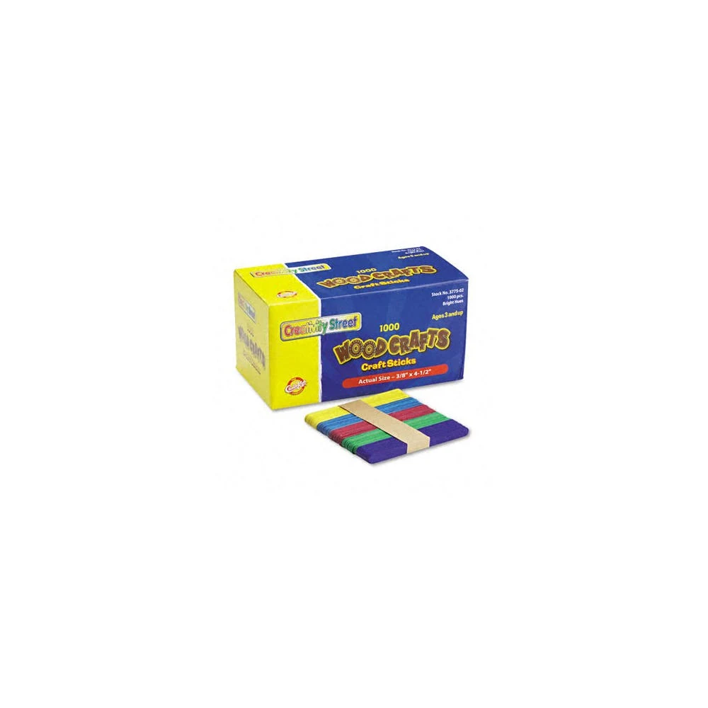 Wood Craft Sticks - Colored 1