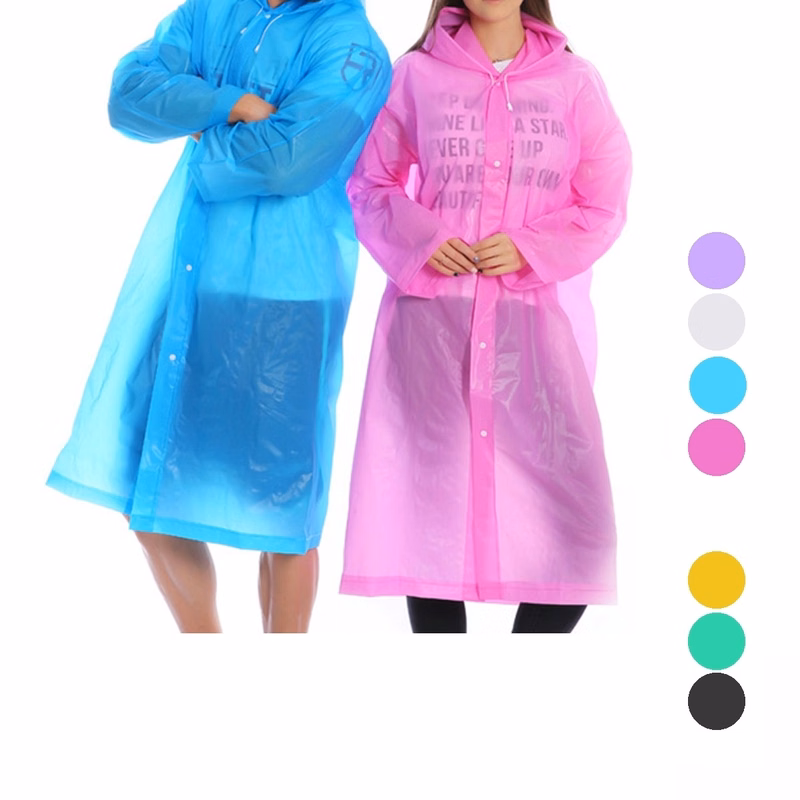 EVA Raincoat With Button