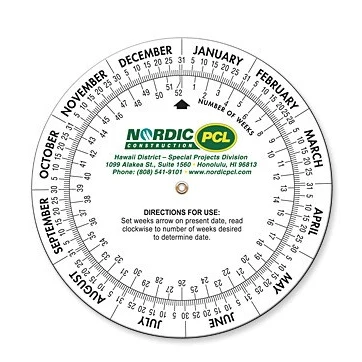 Double Wheel Date Calculator 1