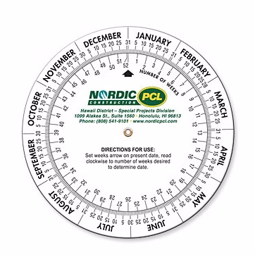 Double Wheel Date Calculator