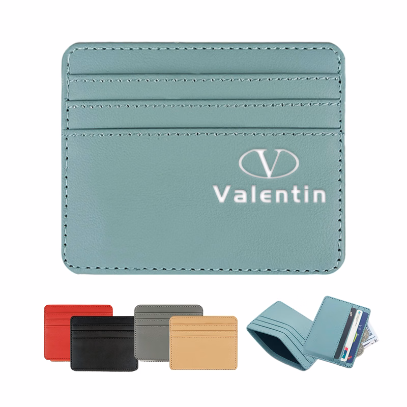 Pu Leather Wallet With Multi Card Slot