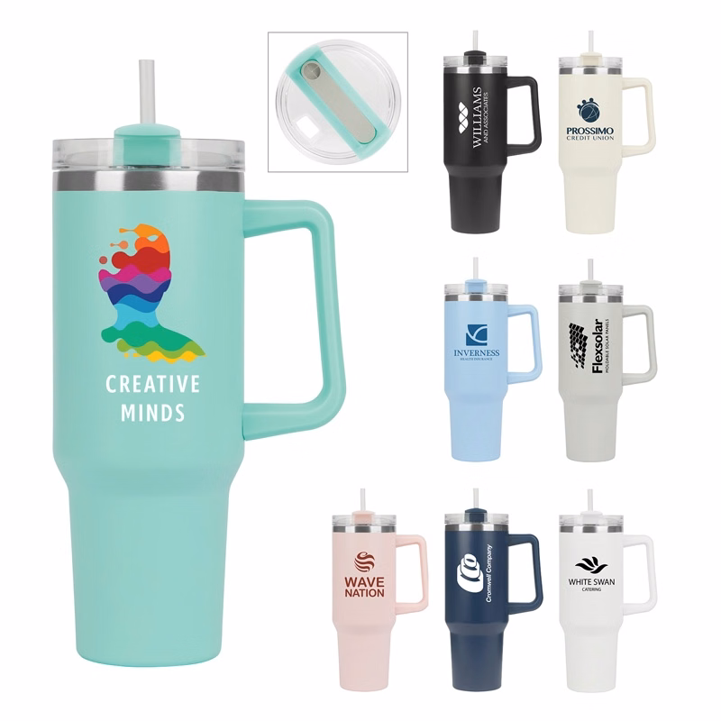 Riley 40 oz. Double Wall Stainless Steel Travel Mug