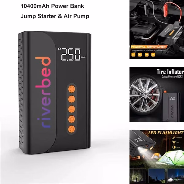 Jump Starter with 150PSI Digital Auto Tire Inflator
