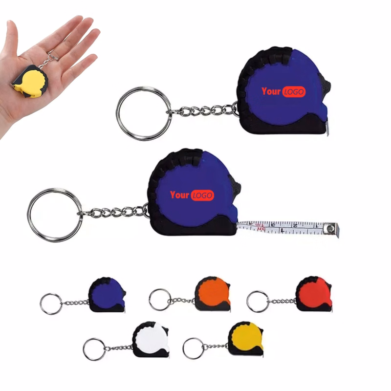 Mini 3ft Metal Tape Measure With Keychain