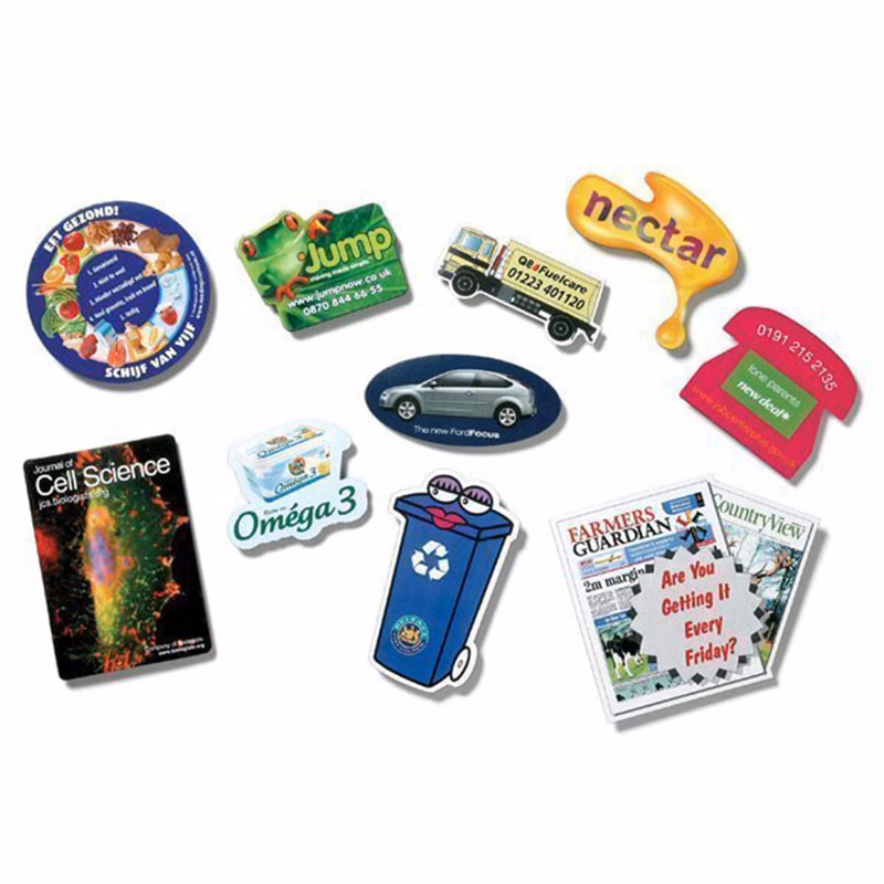 USA Made 20 mil Magnet - Custom Shaped die cut Fridge/cabinet magnets