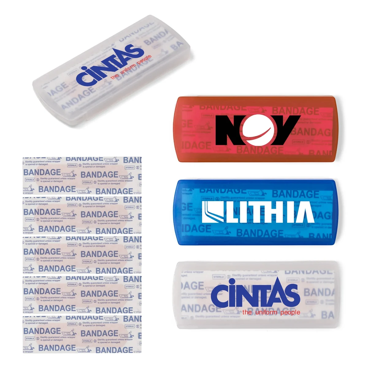 5pc Bandage Kit in Pocket-Size Hard Case 1