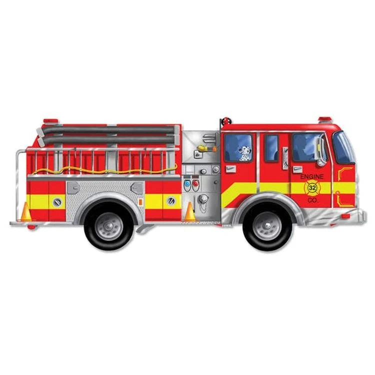 Melissa & Doug Floor Puzzles - Fire Truck Ages 3+ 1