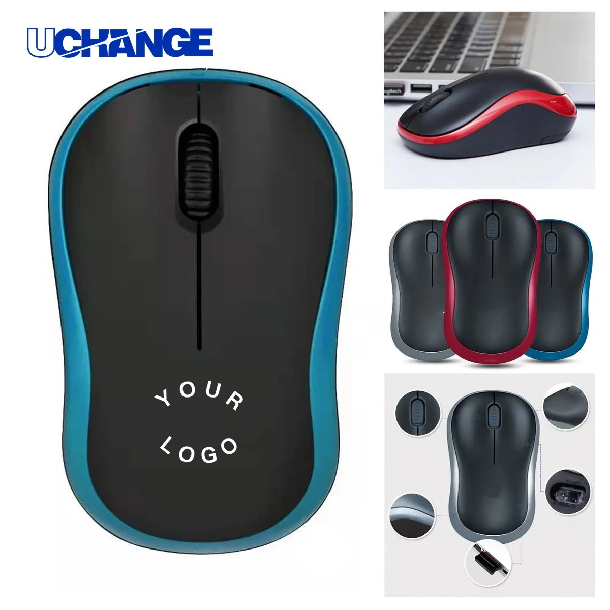 Compact Wireless Mouse Device for Office and Home Use 1