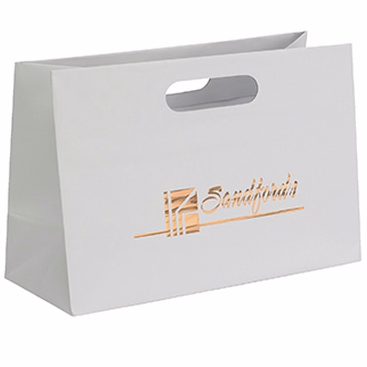 Olivia™ - Boutique Die Cut Handle Tote - Foil Print
