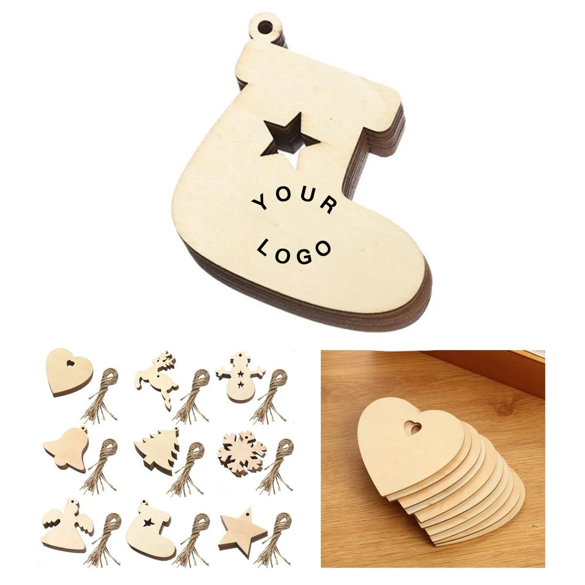 Lightweight Wooden Christmas Decoration 1