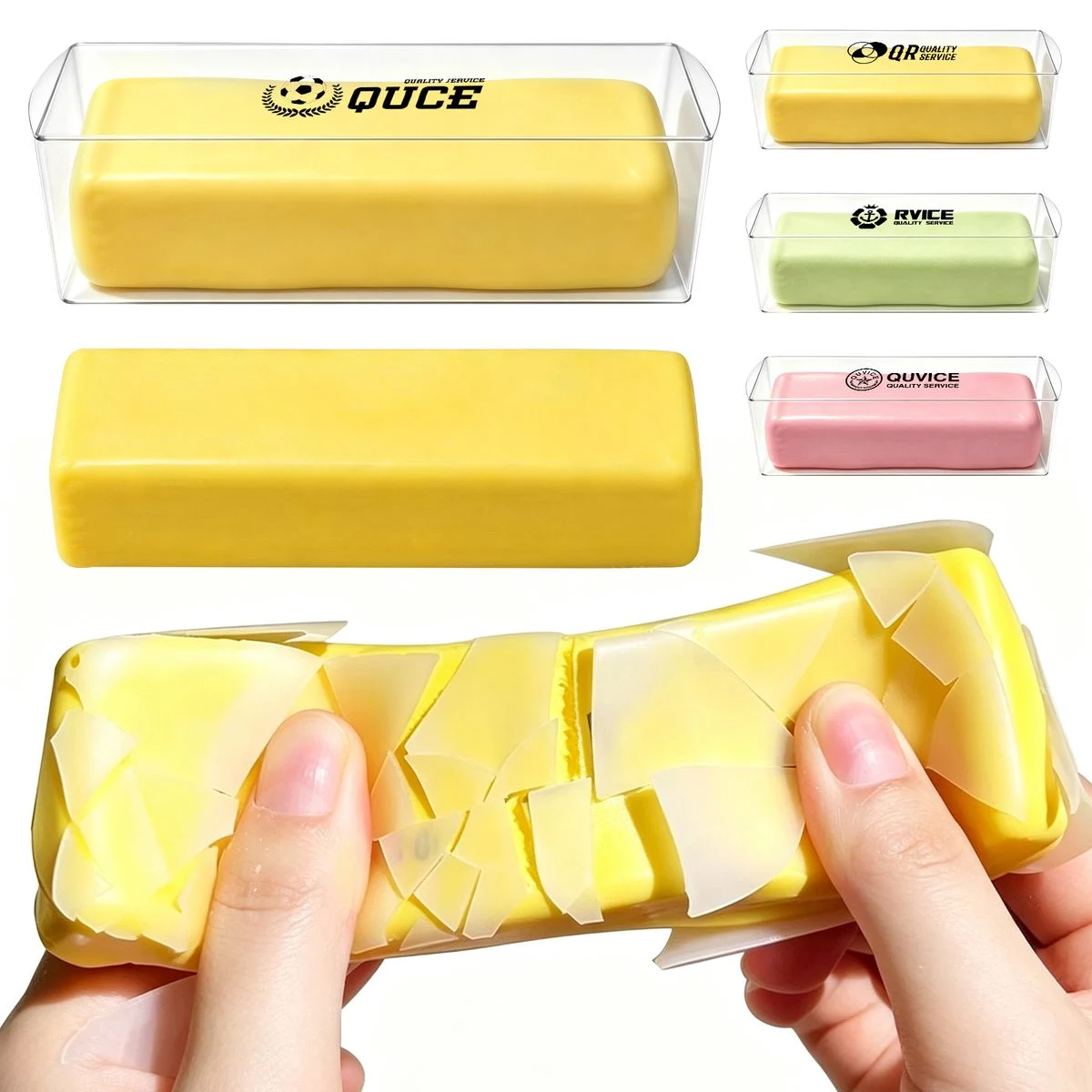 Simulated Crispy Butter Stick Squishy 1
