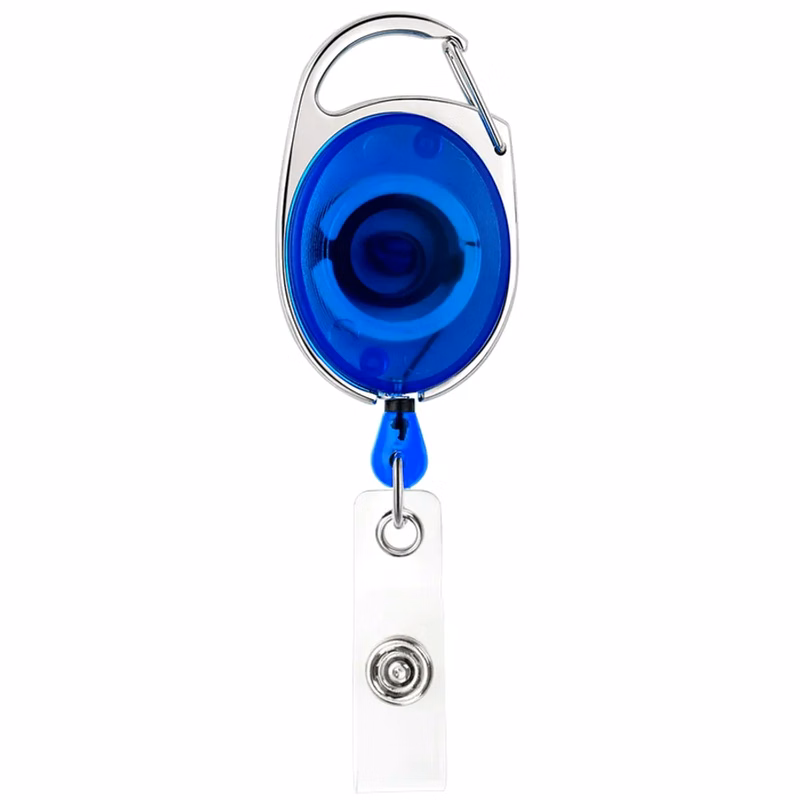 Colored Transparent Reel Keychain